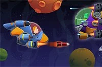 Galactic Attack, eğlenceli ve zorlu bir 2D nişancı oyunudur.