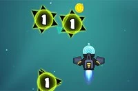 Galaxy Attack: Virus Shooter retro bir uçuş nişancı oyunudur