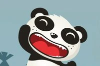 Sevimli Panda durmadan devam ediyor!