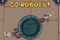 Robot arkadaşlarımız düşman makineleri alt etmeli