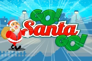 Noel Babanın hediye çuvalıyla yürüdüğü ve Go!