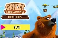 Dronlar Grizzynin kapısına paketler bırakıyor