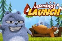 Lemmings Launch tipik bir top oyunu