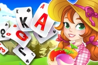 Happy Farm Solitaire, hoş grafiklere ve rahatlatıcı bir atmosfere sahip