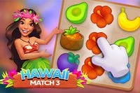 Bu güzel Eşleştirme 3 Oyunu sizi Hawaiinin harika doğasında bir yolculuğa