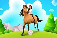 Horse Run 3D eğlenceli bir at koşu oyunudur!