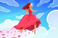 En şık elbiseni oluştur ve gökyüzünde uç!