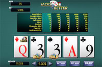 Zarif HTML5 video poker oyununu oynayın