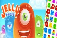 Jelly Madness ile eğlenceli ve ücretsiz eşleştirme oyununun tadını