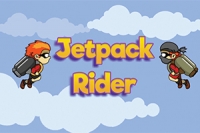 Jetpack Rider seviyeyi bitirmeli ve ölmemeli