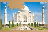 Yapboz parçalarını doğru yerlere sürükleyerek Jigsaw Puzzleı tamamla ve