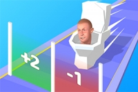 Katıl Skibidi Clash 3D popüler parkur oyunu