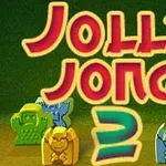 Renkli karakter figürleri ve üzerinde büyük harflerle Jolly Jong 2 yazısı