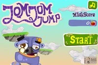 JomJom Jump oyununun bu sonsuz zıplama oyununda platformdan platforma atla