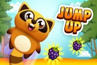 Sevimli küçük rakununuzu Jump Up! oyununda gökyüzüne sıçratın!