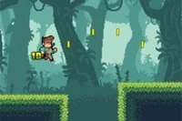 Jungle Treasure yan kaydırmalı otomatik koşucu oyunudur
