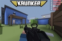 Krunker.io, piksel tarzında 3D bir online çok oyunculu web oyunu