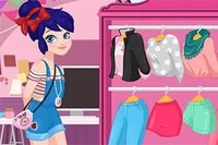Ladybird Gizli Kimliği Açığa Çıkıyor adlı çevrimiçi makyaj oyunu