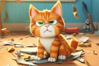 Mad Cat, günü yaramazlıkla aydınlatıyor
