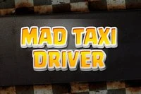 Mad Taxi Driver harika bir HTML5 yarış oyunu