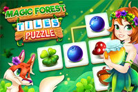 Sırlarlarla dolu büyülü bir orman seni bekliyor: Magic Forest: Tiles Puzzle