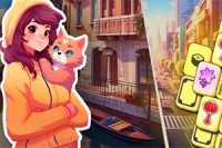 Dünyanın büyük şehirlerinde geçen bu harika mahjong solitaire oyunu