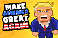 Make America Great Again, eğlenceli oynanışa sahip ünlü bir güreş oyunudur