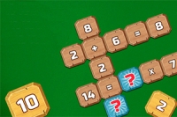 Eğlenceli ve orijinal bir bulmaca oyunu, çapraz bulmacalar ve matematik