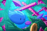 Mini Swim, okyanusta yüzerek tüm hazineleri topladığınız bir arcade oyunu