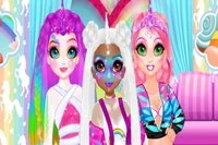 Prensesler Mona, Rachel ve Harlequin Miss Charming Unicorn yarışması