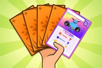 Erkek çocuklar için yaratık kart savaşı oyunu Monster Card Battle
