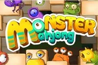 Canavar temalı mahjong taşlarını eşleştir, seviyeleri tamamla
