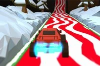 Monster Truck 3D Winter oyunu tek oyunculu/2 oyunculu (bölünmüş ekran) bir