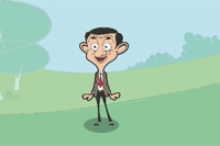 Hareketli bloklara zıpla ve yeni resmi Mr Bean oyununda olabildiğince
