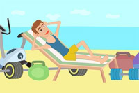Spor oyunu Muscle Clicker 2de zayıf biri için kas yapın