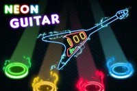 Bu inanılmaz gitar çalma oyununda bas gitar çal Neon Guitar