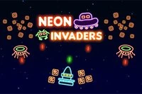 Neon temalı bu uzay istilacısı oyununda tüm uzaylıları yok et