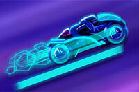 Neon dünyasında sür, dön ve hükmet: Neon Rider - nihai 2D motosiklet oyunu!