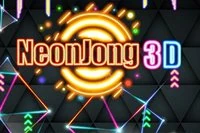 Neon tarzında 3D Mahjong