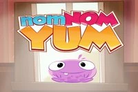 Bir suşi canavarı olan Nom Nom, Dünyaya indi