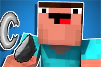 Acemi, Minecraftta Proyu trolllemeye karar verdi ve Pronun evine yöneldi