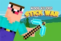 Noob vs Pro: Stick War, Nooblarla dolu bir 2D strateji savaşı oyunu