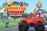 Oddbods canavar kamyonunu kontrol et, bayrağa ulaş