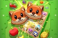 Farklı hayvanları içeren sevimli ve benzersiz bir mahjong tarzı oyun.