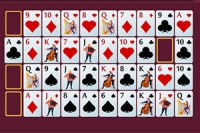 As Aceten Kinge kadar tüm kartları renge göre sırala