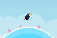 Pengu Slideda kayarak hayatta kal, uçarak zirveye ulaş - nihai penguen macera