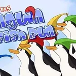 Çeşitli renklerde şapkalar giymiş penguenlerin yer aldığı renkli ve eğlenceli bir çizim