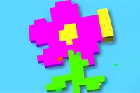Pixel Block 3D, her yaşa uygun, rahatlatıcı bir online oyun