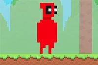 PixelPoolda engellerden kaçıp zıplayarak bitiş çizgisine ulaşmaları