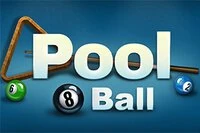 Bu gerçekçi internet bilardo oyununda topları diz!